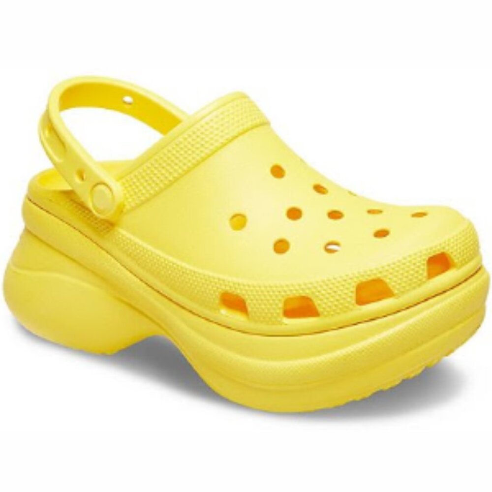 CROCS Original Bae Bright Yellow Platforms size 7